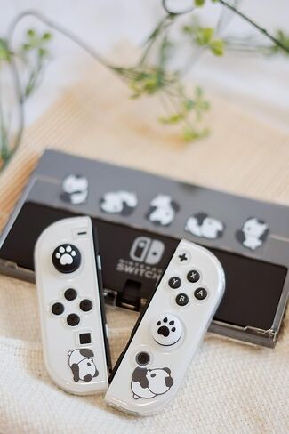  ECHZOVE Switch OLED Protective Case, Clear Cover Case Compatible with Nintendo Switch OLED with Screen Protector and Thumb Grips - Rockets Theme ﻿ in Kuwait