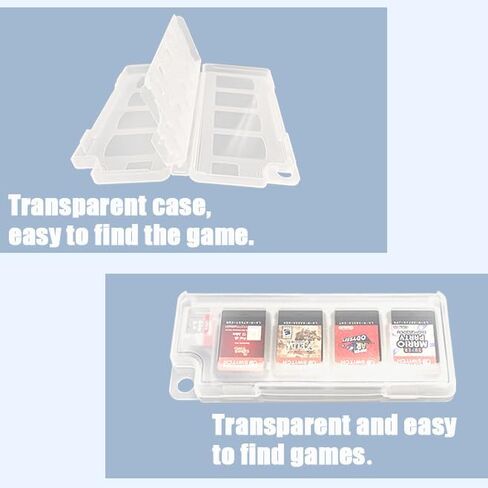 UDEE Game Storage Case for Nintendo Switch Games, Switch Accessories,Portable Switch Game Memory Card Storage in Saudi Arabia