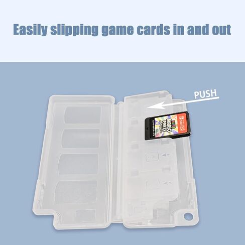 UDEE Game Storage Case for Nintendo Switch Games, Switch Accessories,Portable Switch Game Memory Card Storage in Saudi Arabia