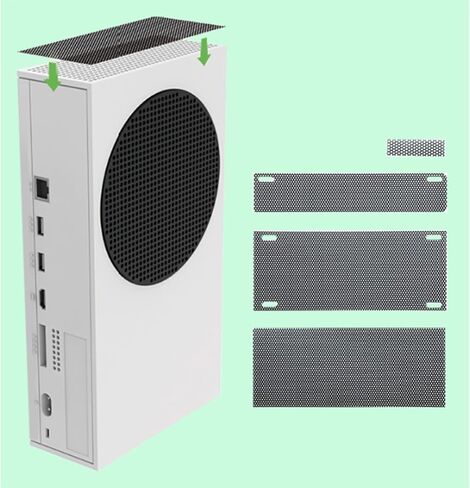 غطاء حماية من الغبار لجهاز تشغيل العاب الفيديو الرقمية Xbox Series S in Kuwait