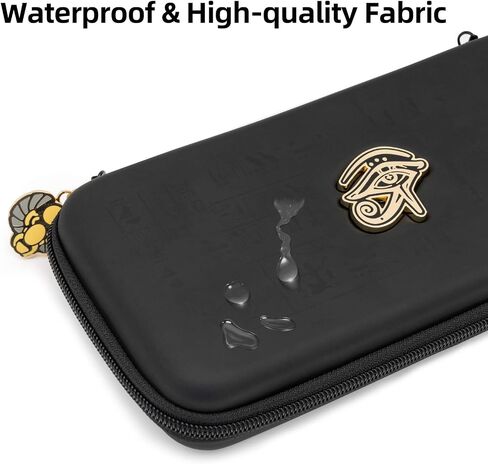 Geekshare Cute Carrying Case Compatible with Nintendo Switch/Switch OLED - Portable Hardshell Slim Travel Carrying Case fit Switch Console & Game Accessories - A Wrist Strap (Land of Mystery) in Saudi Arabia