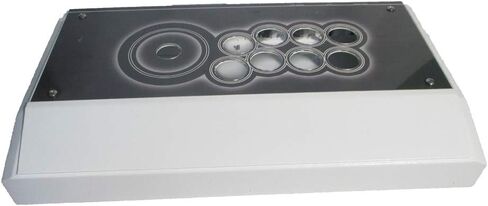 Cdragon Arcade Joystick Metal Panel Case DIY Set Set Kits ميل حافظة بديلة للعبة القتال القديمة in Kuwait