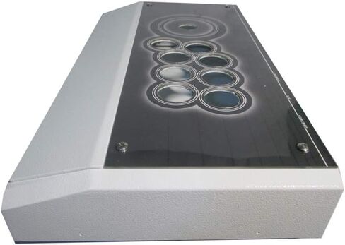Cdragon Arcade Joystick Metal Panel Case DIY Set Set Kits ميل حافظة بديلة للعبة القتال القديمة in Kuwait