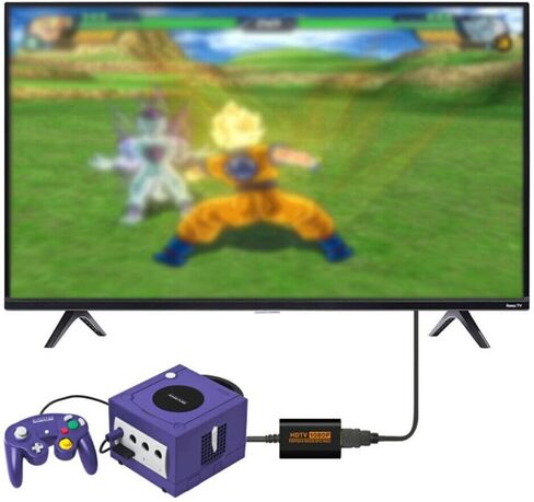 كابل محول Junsi N64 إلى HDMI SFC/NGC إلى HDMI 1080P، محولات صوت فيديو عالية الدقة تدعم PAL NTSC متوافقة مع وحدة تحكم نينتندو 64/SNES/SFC/NGC، HDTV in Kuwait