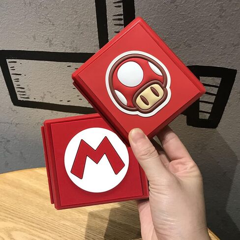 doepeBAE Game Card Case for Nintendo Switch,Portable Game Card Holder,Hard Shell Game Card Storage Case,Large Capacity Switch Game Card Organizer with 12 Card Slots (M Green) in Saudi Arabia