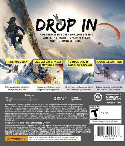 Steep: Gold Edition (Includes Extra Content + Season Pass subscription) - PlayStation 4 Gold Edition in Saudi Arabia