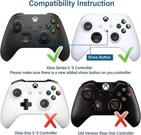غطاء واقي سميك قطعة واحدة من السيليكون مطبوع عليه نقل من 9CDeer + 6 مقابض للإبهام لجهاز Xbox Series X/S Monster in Kuwait