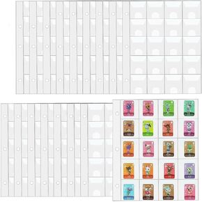 340 صفحة جيب لبطاقات Animal Crossing الصغيرة، وبطاقات ألعاب Nintendo، وبطاقات ألعاب Zelda، وبطاقات التوفير، والعملات المعدنية، تحمل 340 بطاقة ألعاب تحمل علامة ACNH NFC (17 بطاقة) in Kuwait