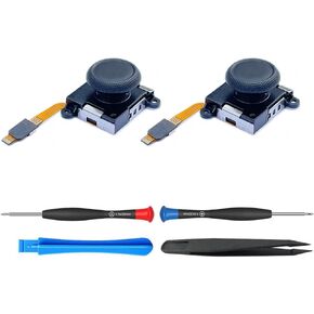 استبدال عصا التحكم ElecGear 2X Hall لـ Switch Lite، وحدة استشعار التأثير الكهرومغناطيسي غير المنجرفة لوحدة التحكم اليسرى واليمنى، تتضمن أداة إصلاح - [ليست لـ Joy-Con] in Kuwait