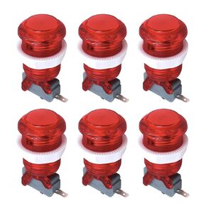 SJ@JX 6x Arcade Button Happ Style 28mm Standard Push Button in Saudi Arabia