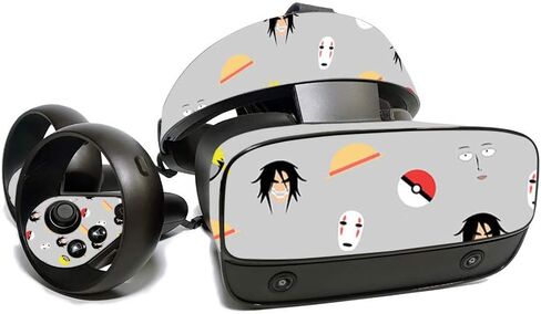 MightySkins Skin for Oculus Rift S - Retro Controllers 3 | Protective, Durable, and Unique Vinyl Decal Wrap Cover | Easy to Apply, Remove, and Change Styles | Made in The USA in Kuwait