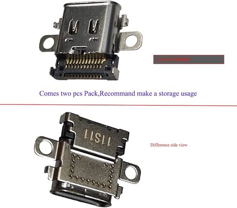 MFLDSFLHM (2pcs Pack) for Switch DC Power Charging Port Connector Replacement Parts for Nintendo Switch NS Console in Saudi Arabia