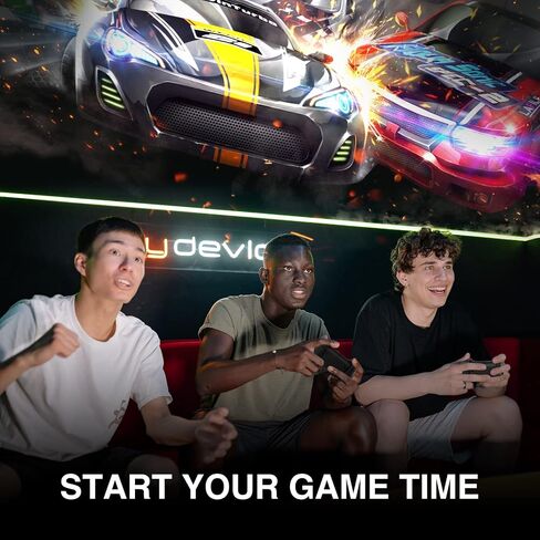 وحدة تحكم OFOTEIN، وحدة تحكم ألعاب متوافقة مع Playstation 4/Slim/Pro/PC مع عصا تحكم سريعة الاستجابة وأزرار/صوت/Turbo in Saudi Arabia