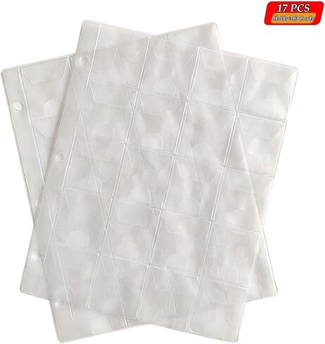 340 صفحة جيب لبطاقات Animal Crossing الصغيرة، وبطاقات ألعاب Nintendo، وبطاقات ألعاب Zelda، وبطاقات التوفير، والعملات المعدنية، تحمل 340 بطاقة ألعاب تحمل علامة ACNH NFC (17 بطاقة) in Kuwait