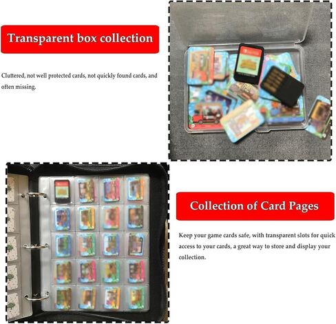 340 صفحة جيب لبطاقات Animal Crossing الصغيرة، وبطاقات ألعاب Nintendo، وبطاقات ألعاب Zelda، وبطاقات التوفير، والعملات المعدنية، تحمل 340 بطاقة ألعاب تحمل علامة ACNH NFC (17 بطاقة) in Kuwait