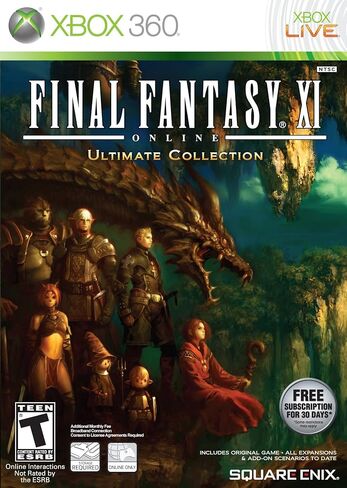 Final Fantasy XI The Ultimate Collection - Xbox 360 in Saudi Arabia