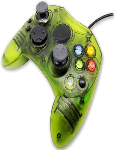 أداة تحكم كلاسيكية بسلك من Mekela لجهاز Xbox S من النوع (شفاف) in Saudi Arabia