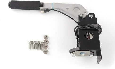 Neeknn USB Handbrake + Clamp PC Windows لألعاب Sim Racing G25 G27 G29 T500 FANATECOSW Dirt Rally (أسود + مشبك) in Kuwait