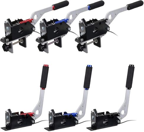 Neeknn USB Handbrake + Clamp PC Windows لألعاب Sim Racing G25 G27 G29 T500 FANATECOSW Dirt Rally (أسود + مشبك) in Kuwait