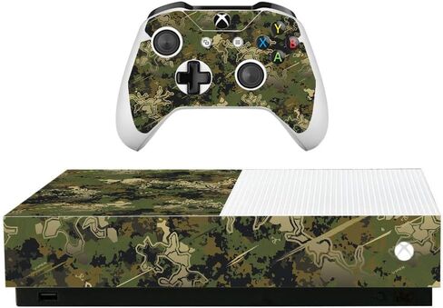 غلاف MightySkins لجهاز Microsoft Xbox One S All-Digital Edition - Digital Camo | غطاء ملتف واقٍ ومتين وفريد ​​من نوعه من الفينيل | سهل التطبيق والإزالة وتغيير الأنماط | صنع في الولايات المتحدة الأمريكية in Kuwait