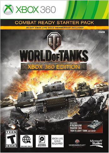 World of Tanks-X360 Xbox 360 الإنجليزية US NTSC DVD - Xbox 360 in Saudi Arabia