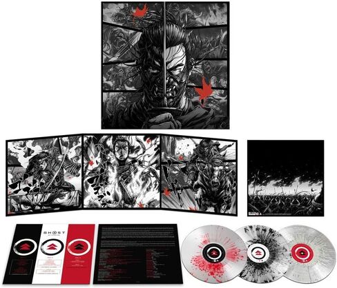 شبح تسوشيما (موسيقى من لعبة الفيديو) - إصدار محدود حصري من الفينيل الملون 3x LP in Kuwait