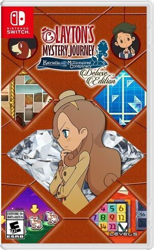 LAYTON'S MYSTERY JOURNEY: Katrielle and the Millionaires' Conspiracy - Deluxe Edition - Nintendo Switch [Digital Code] in Saudi Arabia