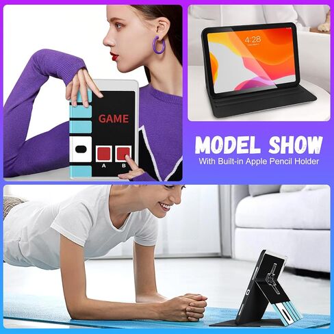 حافظة Uppuppy لجهاز Apple iPad Mini 5/4/3/2/1، حافظة لجهاز iPad Mini 5th/4th/3rd/2nd/1st من الجيل للأطفال والأولاد اللطيفين والنساء والمراهقين والرجال بتصميم جميل لجهاز iPad Mini 7.9 بوصة in Kuwait