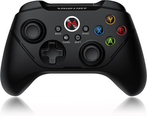 BEITONG Asura 2Pro PC وحدة تحكم ألعاب Hall Effect Trigger Wireless Gamepad لنظام التشغيل Windows 7 8 10 11 Switch Steam Deck Tesla، اهتزاز مزدوج/ماكرو/أزرار متقدمة/حساسية عصا التحكم وضبط المنطقة الميتة in Kuwait