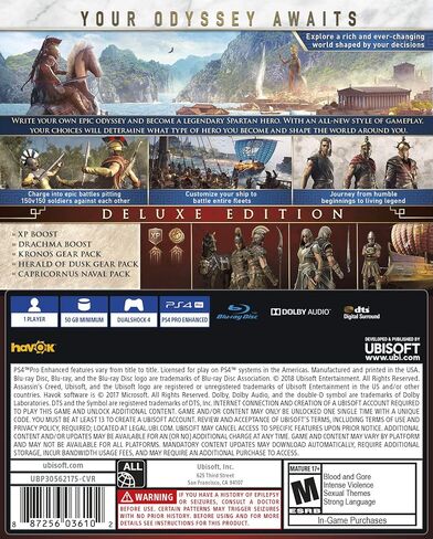 إصدار فاخر من Assassin's Creed Odyssey - بلاي ستيشن 4 in Saudi Arabia