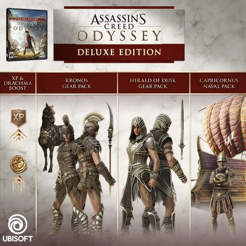 إصدار فاخر من Assassin's Creed Odyssey - بلاي ستيشن 4 in Saudi Arabia