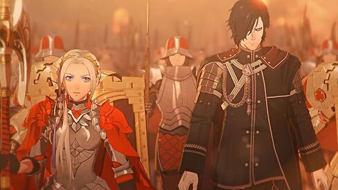 Nintendo Switch: Fire Emblem Warriors : Three Hopes (European Version) in Saudi Arabia