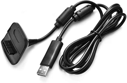 MMOBIEL USB Charger Cable Compatible with Xbox 360/360 Slim Wireless Controller - 1.5m 4800mAh in Saudi Arabia