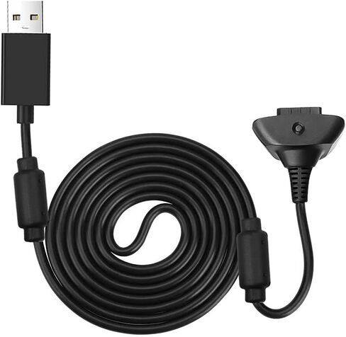 MMOBIEL USB Charger Cable Compatible with Xbox 360/360 Slim Wireless Controller - 1.5m 4800mAh in Saudi Arabia