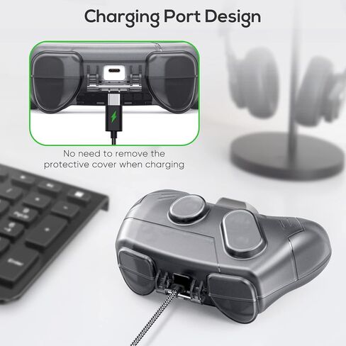 حافظة وحدة تحكم واقية لجهاز تحكم Xbox Series X/S، غطاء حماية من الغلاف الصلب المدمج المقاوم للغبار والصدمات من GORIXER لجهاز PS5 Dualsense وXbox One وXbox Series X/S in Kuwait