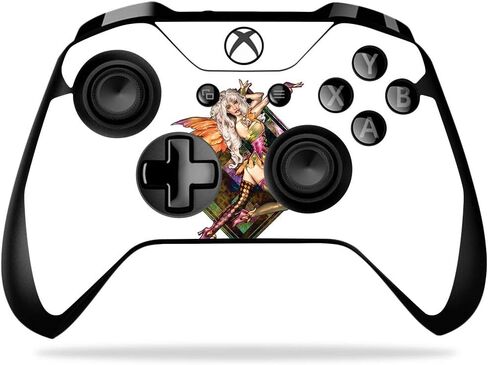 MightySkins Skin Compatible with Microsoft Xbox One X Controller - Autumn Slumber | Protective, Durable, and Unique Vinyl Decal wrap Cover | Easy to Apply, Remove, and Change Styles | Made in The USA in Kuwait