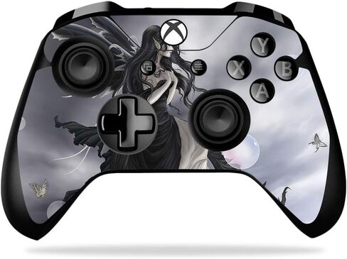 MightySkins Skin Compatible with Microsoft Xbox One X Controller - Autumn Slumber | Protective, Durable, and Unique Vinyl Decal wrap Cover | Easy to Apply, Remove, and Change Styles | Made in The USA in Kuwait