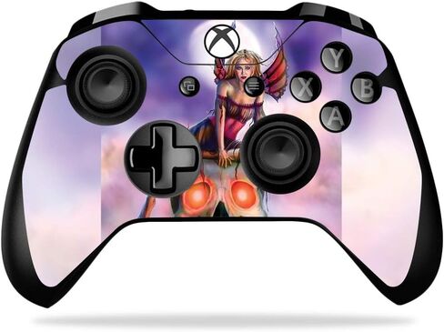 MightySkins Skin Compatible with Microsoft Xbox One X Controller - Autumn Slumber | Protective, Durable, and Unique Vinyl Decal wrap Cover | Easy to Apply, Remove, and Change Styles | Made in The USA in Kuwait