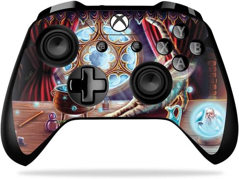 MightySkins Skin Compatible with Microsoft Xbox One X Controller - Autumn Slumber | Protective, Durable, and Unique Vinyl Decal wrap Cover | Easy to Apply, Remove, and Change Styles | Made in The USA in Kuwait