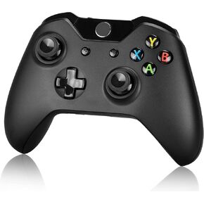 وحدة تحكم لاسلكية vaomon لجهاز تحكم ألعاب Xbox One PC متوافقة مع Xbox One، Xbox Series X/S، مقبس صوت 3.5 ملم، عصا تحكم ثلاثية الأبعاد (أسود) in Kuwait