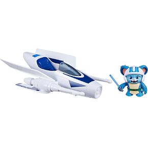 Star Wars: Young Jedi Adventures Jedi Pilot Kai Brightstar, 4-Inch Scale Action Figure Ship, Toys, Preschool Toys for 3 Year Old Boys & Girls