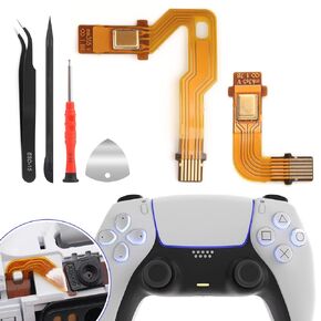 Microphone Ribbon Cable BDM-020 for PS5 Controller Left and Right Ribbon Cable Replacement for Sony Playstation 5 PS5 BDM-020 with Repair Tool Set in Kuwait