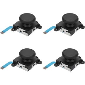 Maiweitong 4 قطع عصا تحكم بديلة لعصا الإبهام لمفتاح NS / Switch OLED / Switch Lite وحدة تحكم Joy-Con لليسار واليمين - إصلاح الانجراف التناظري in Kuwait