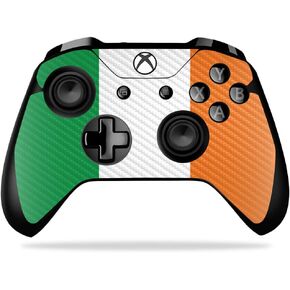 MightySkins Carbon Fiber Skin for Microsoft Xbox One X Controller - Colombian Flag | Protective, Durable Textured Carbon Fiber Finish | Easy to Apply, Remove, and Change Styles | Made in The USA