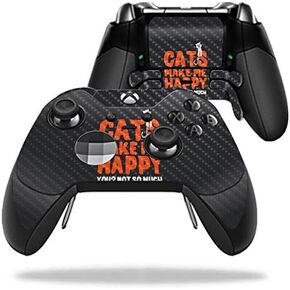 غلاف MightySkins من ألياف الكربون لوحدة تحكم Microsoft Xbox One Elite - البوم | لمسة نهائية واقية ومتينة من ألياف الكربون | سهل التطبيق والإزالة وتغيير الأنماط | صنع في الولايات المتحدة الأمريكية in Kuwait