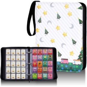 kitguard 300 Pockets Binder Compatible with Amiibo Cards, ACNH NFC Tags Mini Size Game Cards Carrying Case with Sleeves in Kuwait
