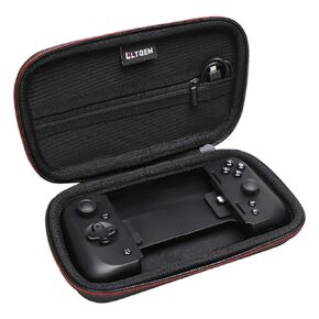 LTGEM EVA Hard Case for Razer Kishi V2 Mobile Gaming Controller - Travel Protective Carrying Storage Bag (Black)