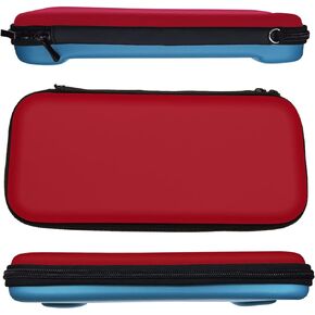 Protective Carrying Case Compatible With Nintendo Switch Lite, Blue; Red (NLCASE550)