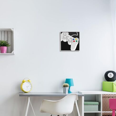 Stupell Industries Video Gaming Controller Framed Wall Art, Design by Marcus Prime in Saudi Arabia