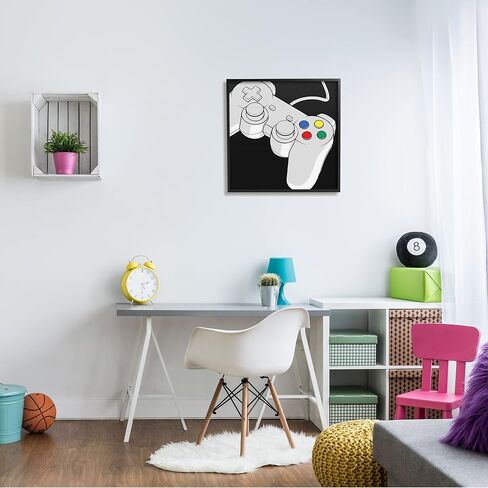 Stupell Industries Video Gaming Controller Framed Wall Art, Design by Marcus Prime in Saudi Arabia